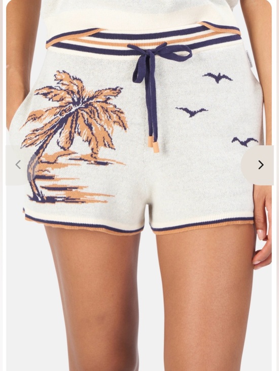 Zimmermann Pants - Zimmermann Tropicana Jacquard-Knit Cotton Shorts, sz 1 ($425 retail)